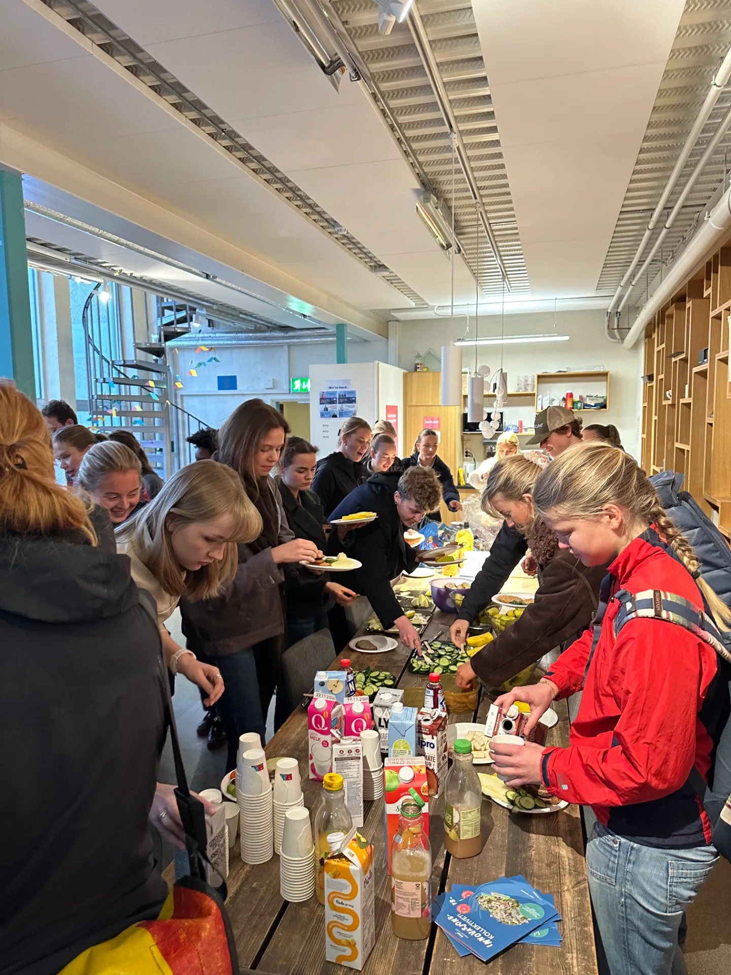 Lunsj på Fram