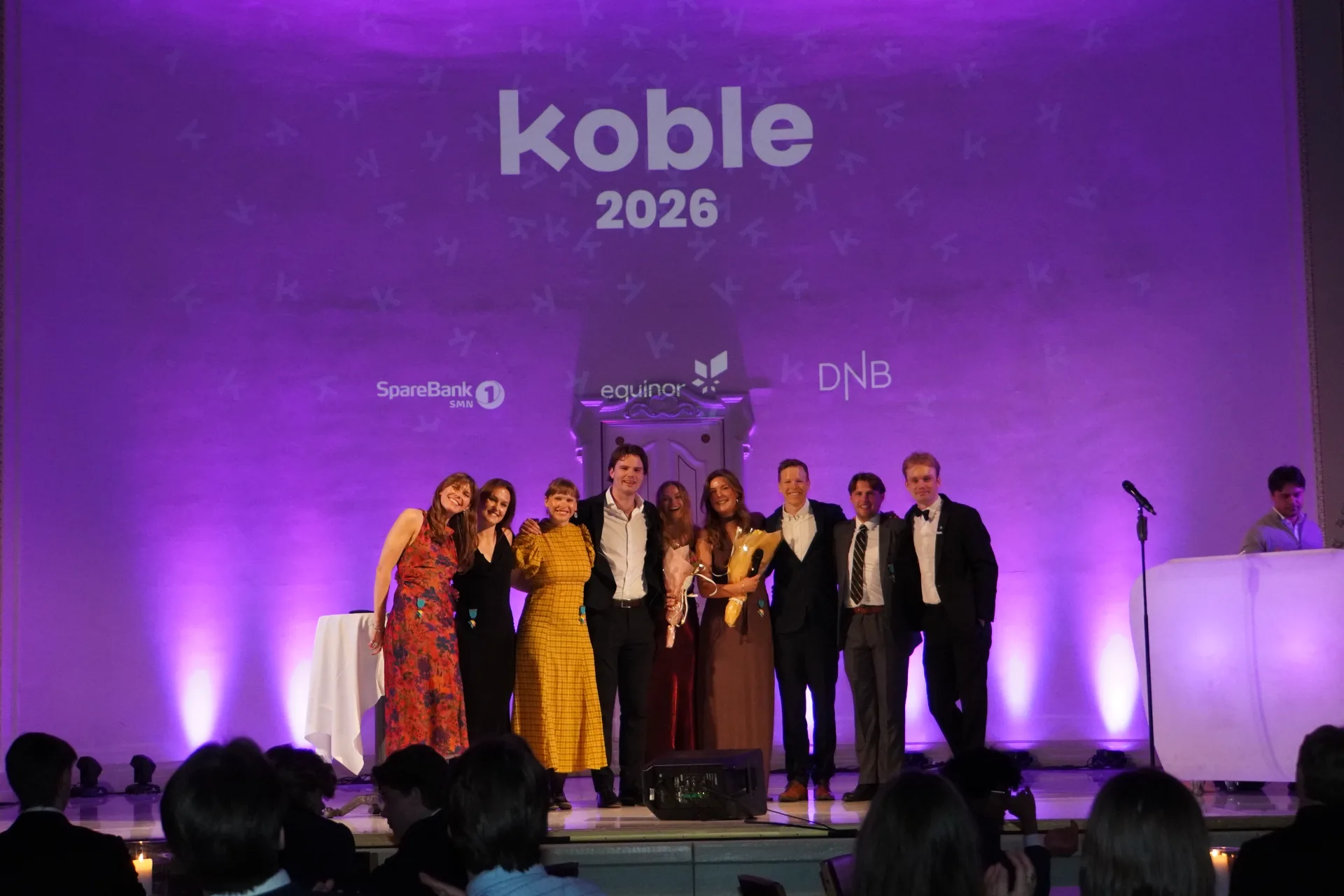 Koble 2026 — prisvinnere på scenen